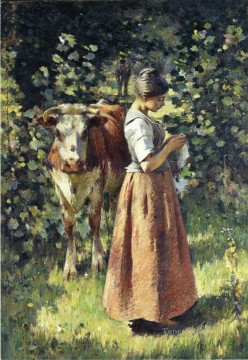セオドア・ロビンソン Painting - 牛飼いセオドア・ロビンソン